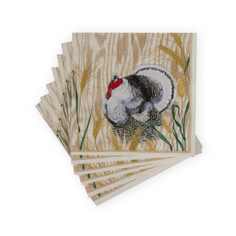 Hoestead Turkey Cocktail Napkins