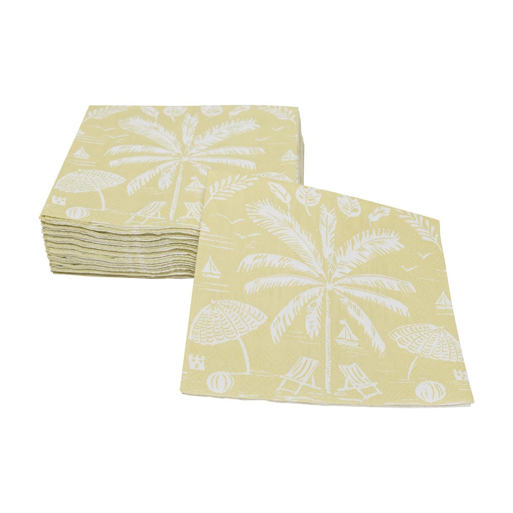 Palms And Parasols Key Lime Napkin Cocktail