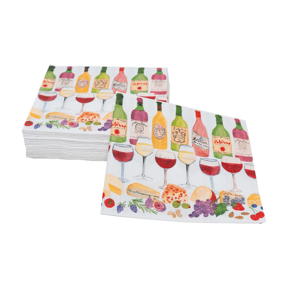 Wine Pairings Napkin Cocktail