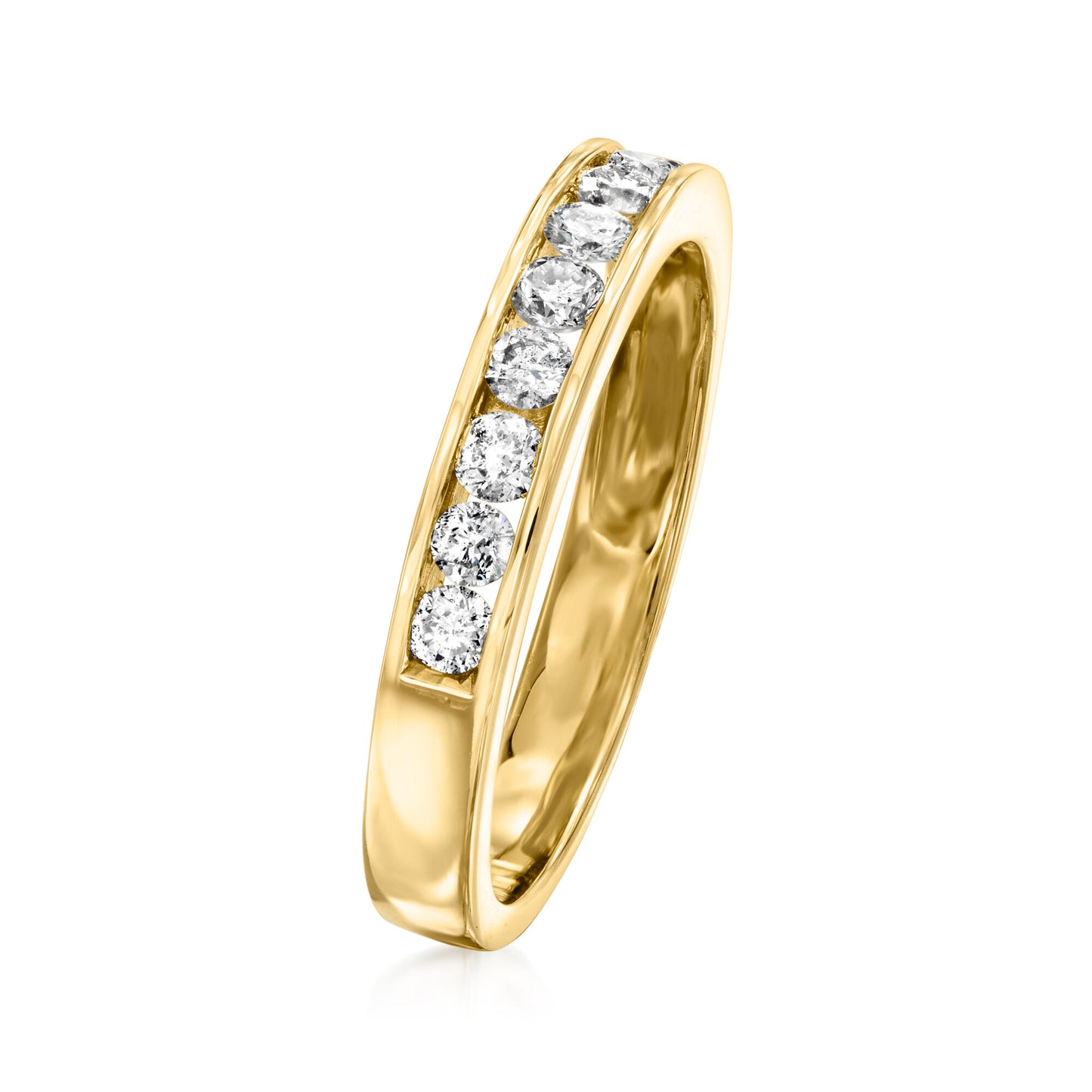 .50 TDW YG Diamond Band