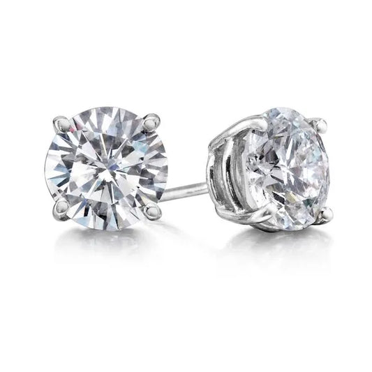 .50 TCW Diamond 4-Prong Studs