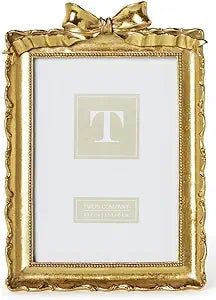 5x7 Gold Frame with Accent Bow