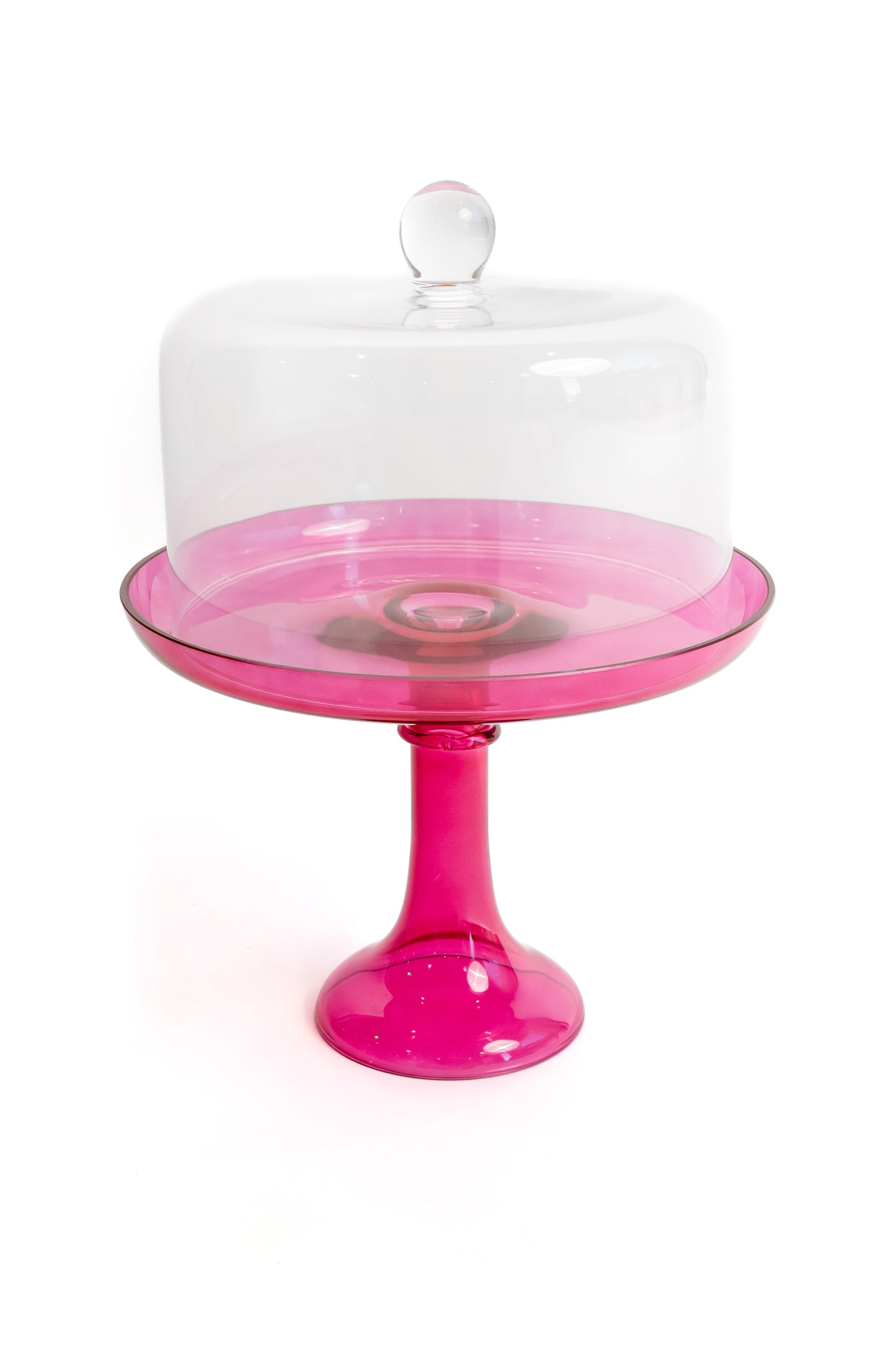 Estelle Cake Stand-Fuchsia