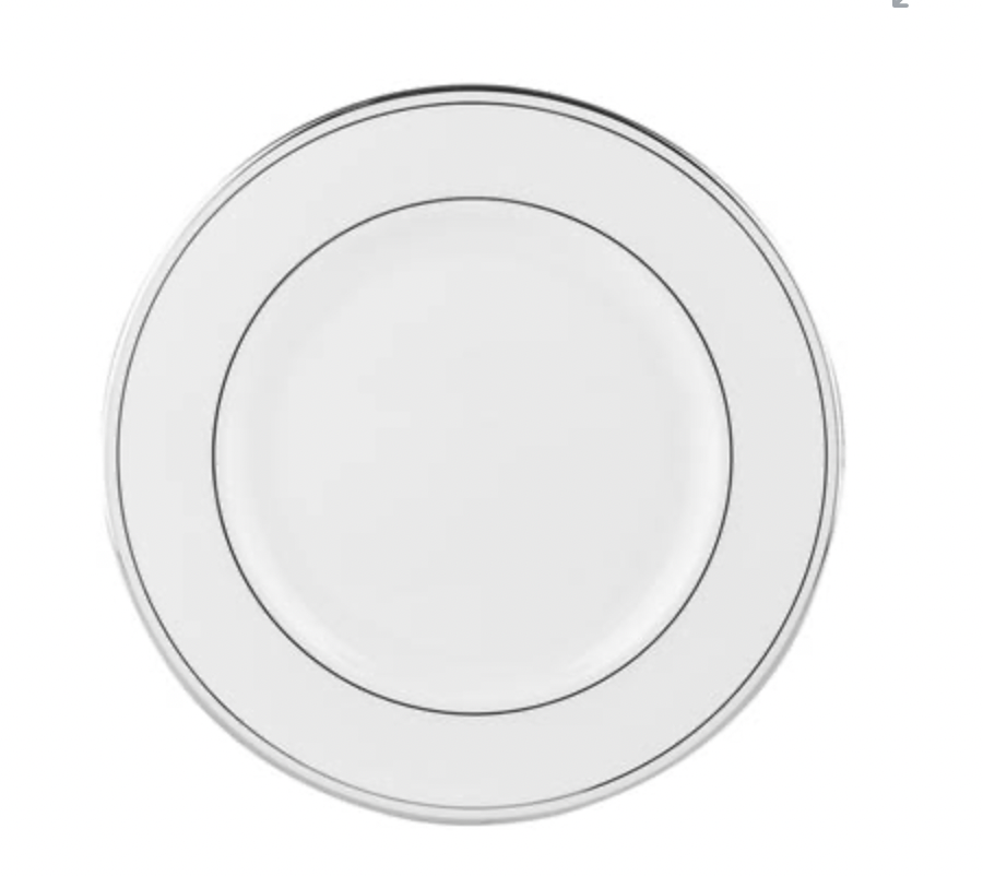 Federal Platinum Salad Plate