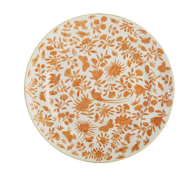 Sacred Bird & Butterfly Dinner Plate