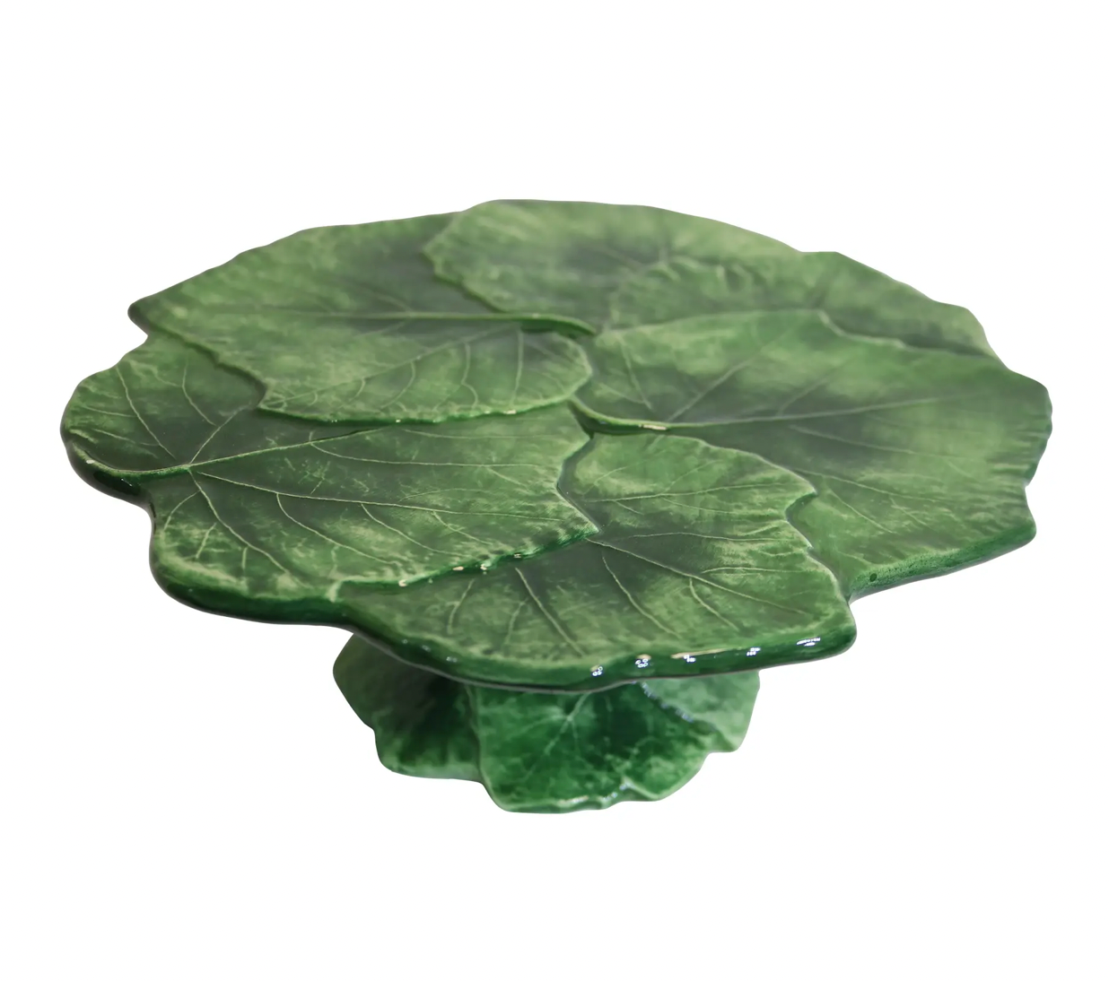 Foglia Fresca Cake Plate