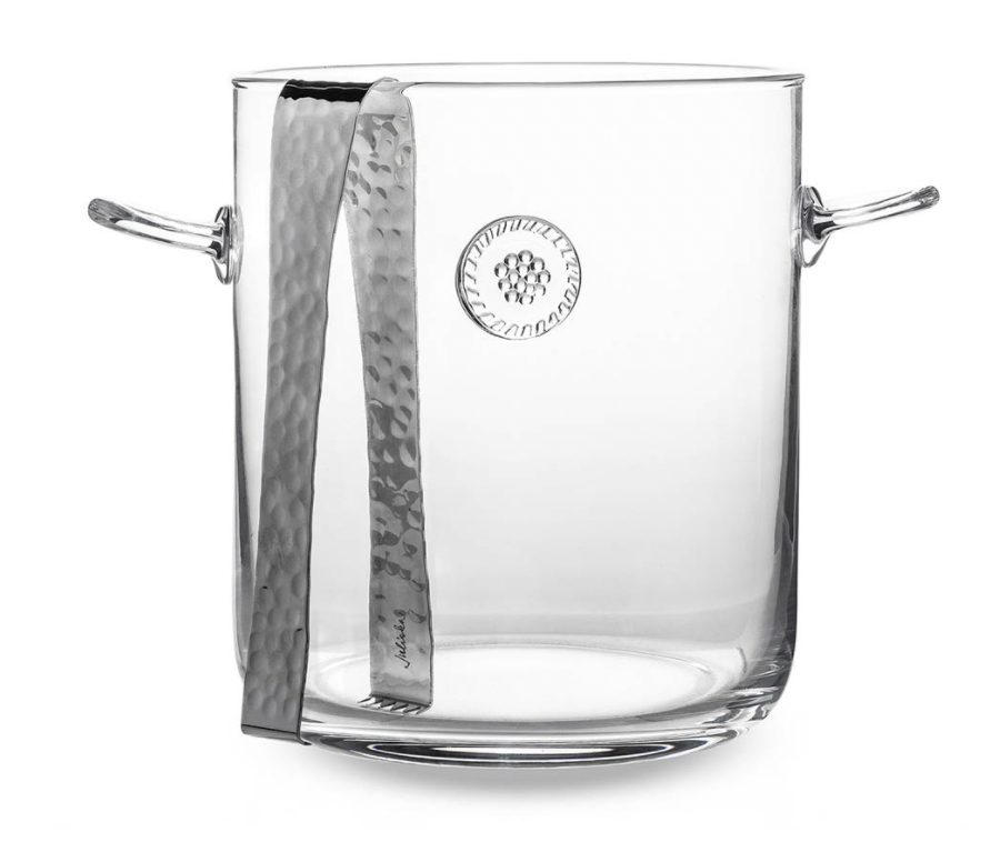 Berry & Thread Ice Bucket with Tongs