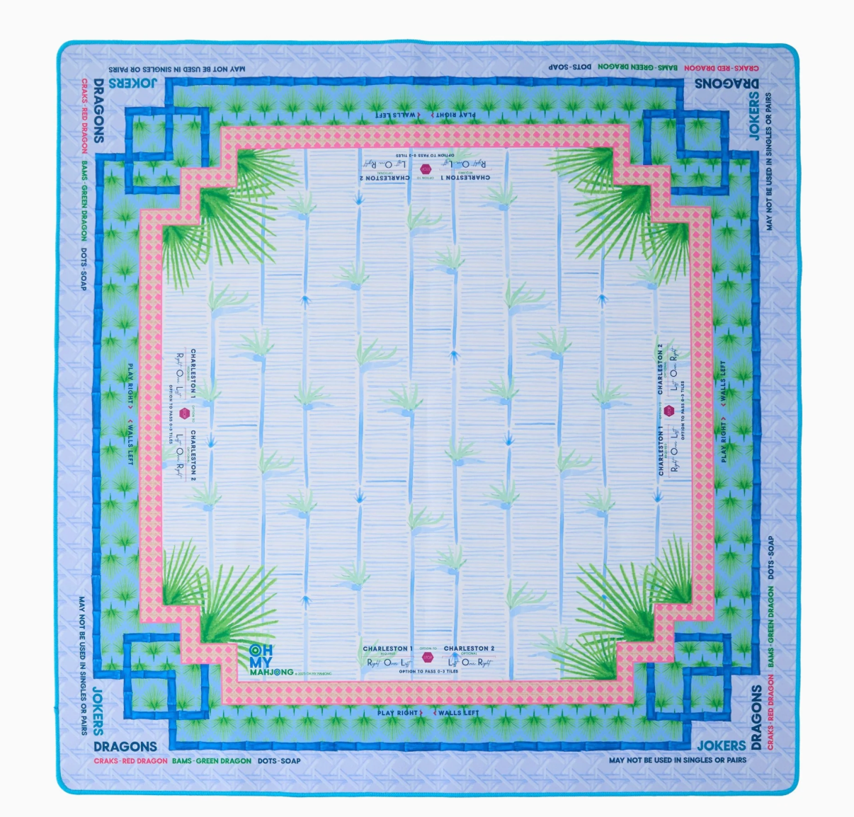 Palm Paradise Mahjong Set