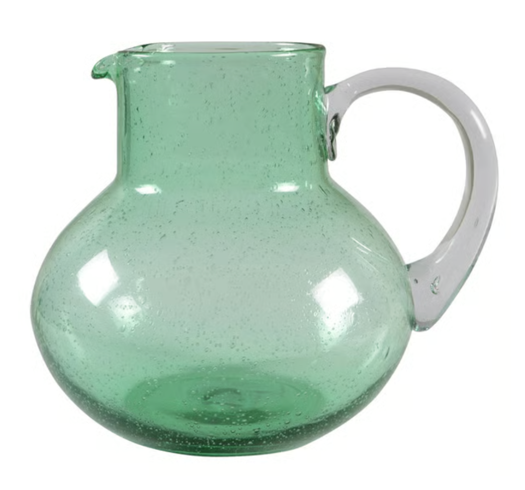 Light Green Bubble Iris Pitcher