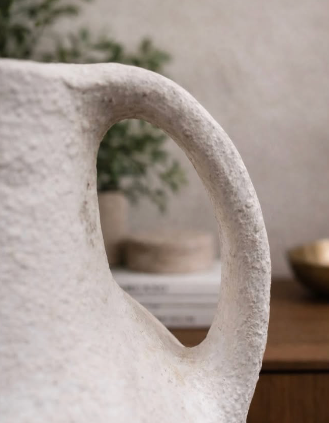 Textured Amphora Vessel