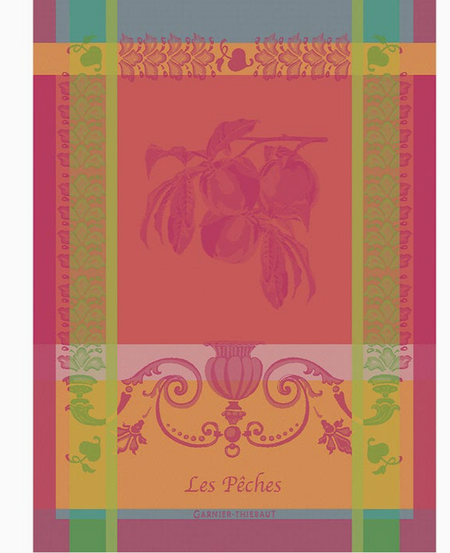 Les Peches Rose Kitchen Towel