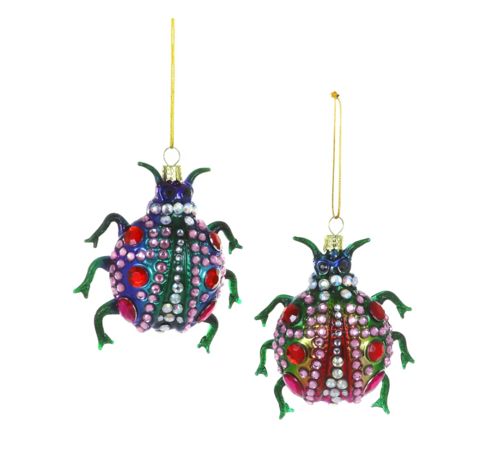 Jeweled Beetle Ornament