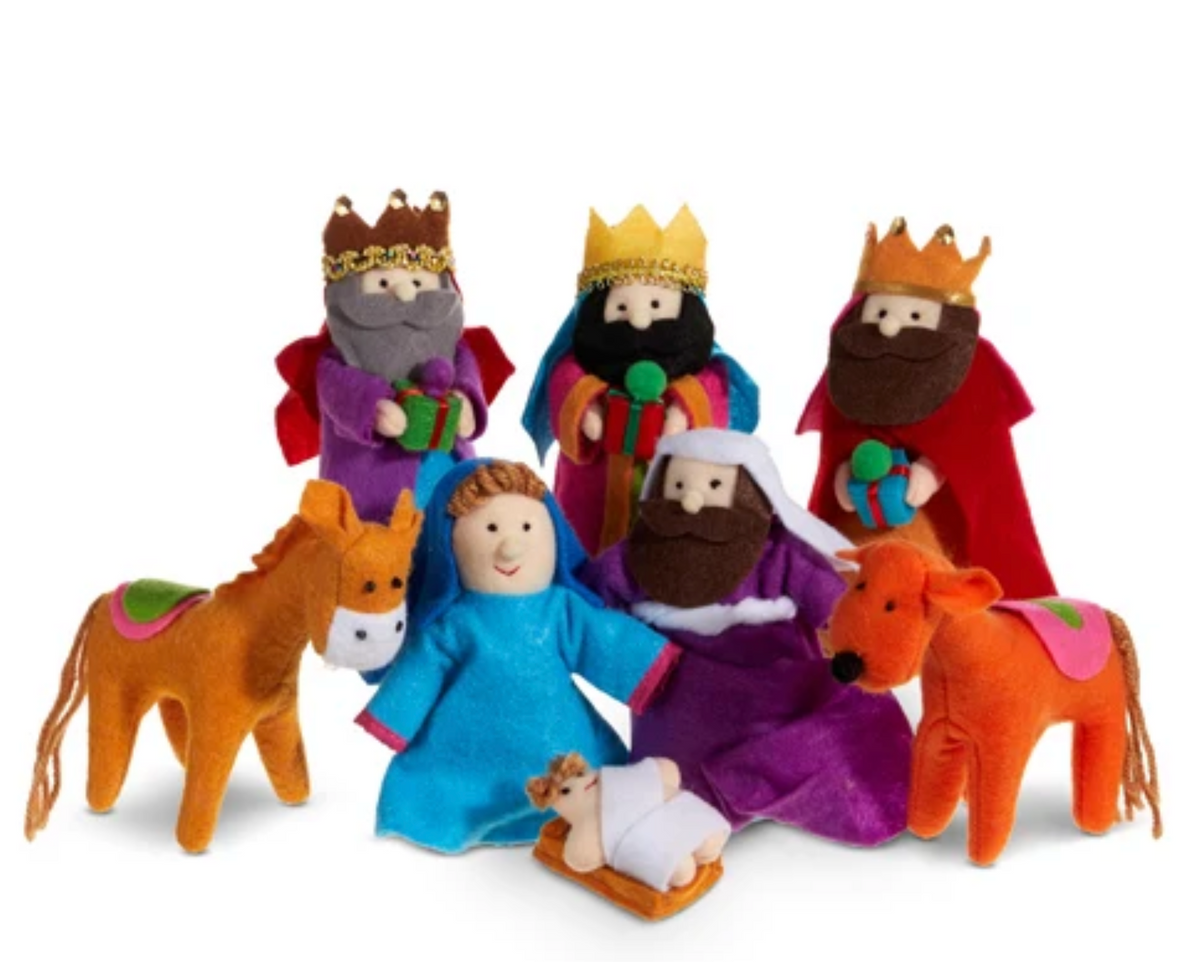 Small Felt Nativity (set of 8)