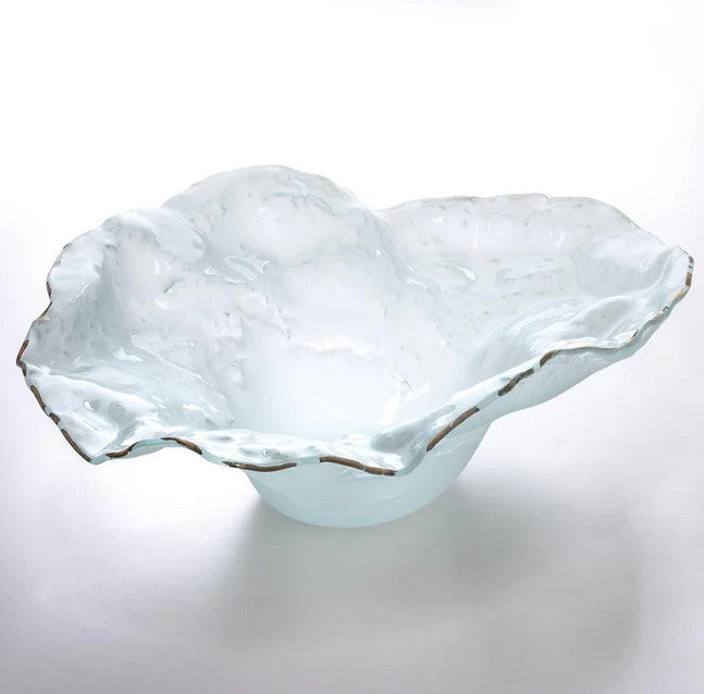 Frosted Water Sculpture Bowl Ltd Ed