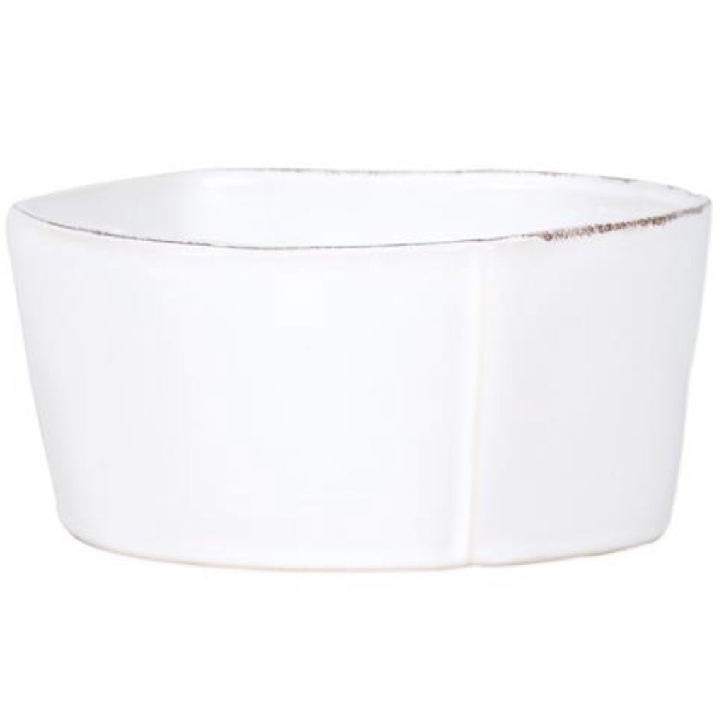 Lastra White Coupe Cearal Bowl