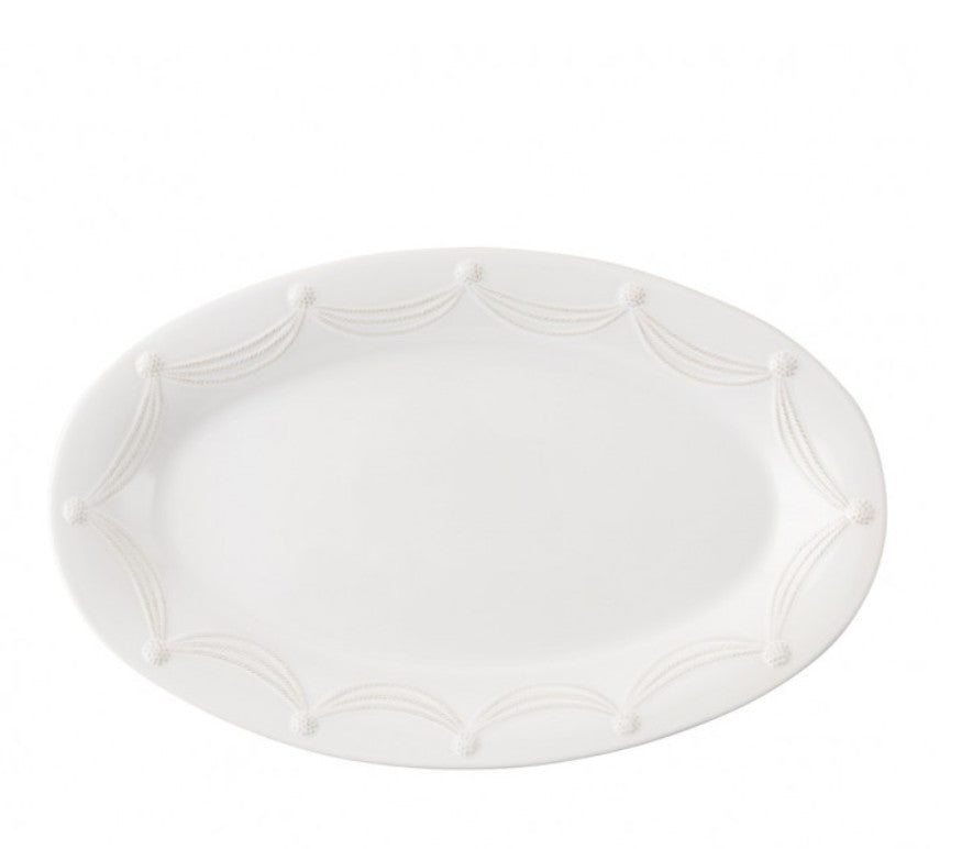 Berry & Thread Whitewash 22.5" Oval Platter