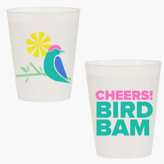 "Cheers Bird Bam"