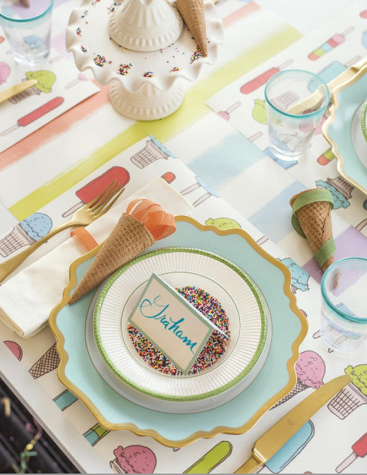 Ice Cream Social Placemats (30 Sheets)