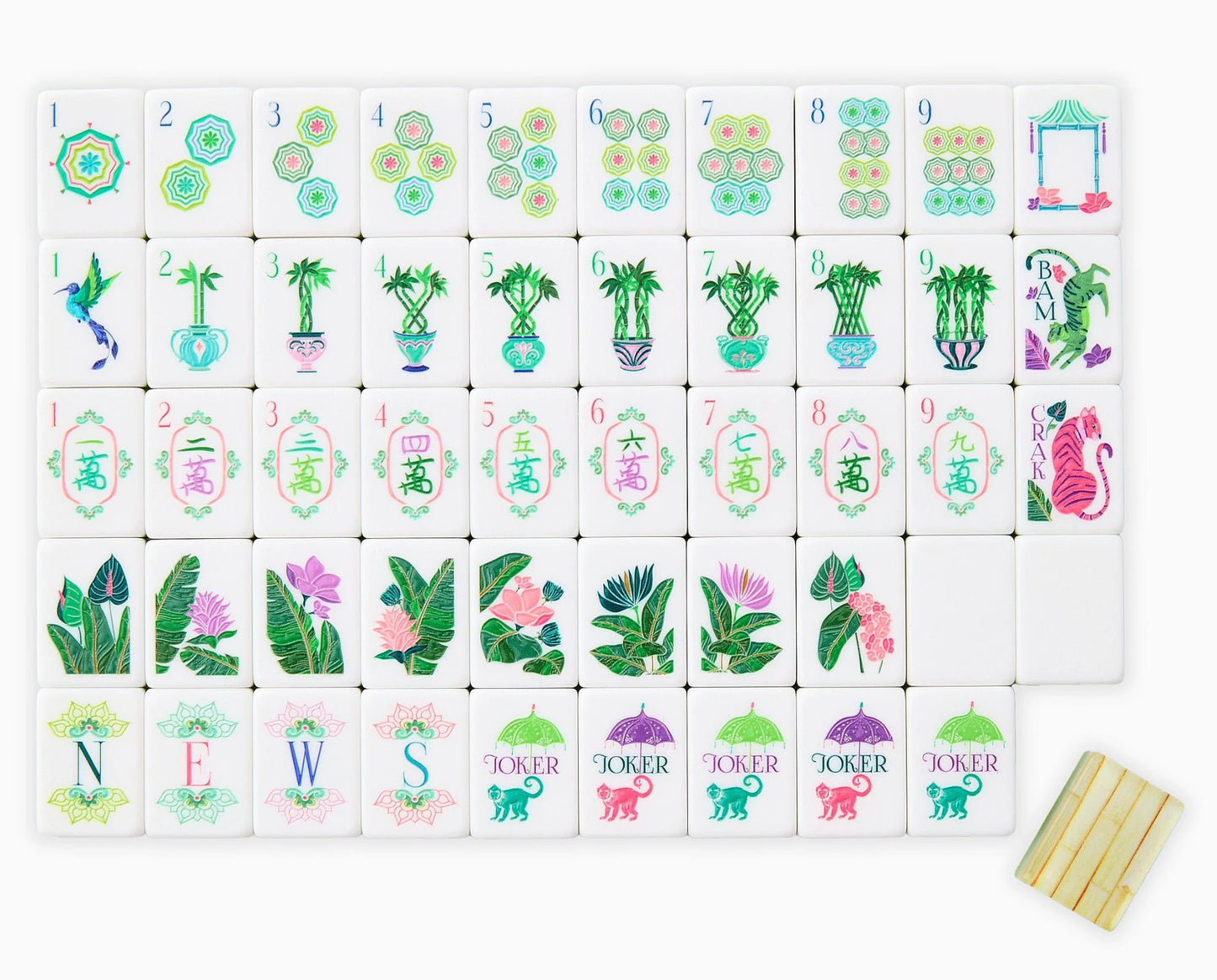 Palm Royale Mahjong Tiles