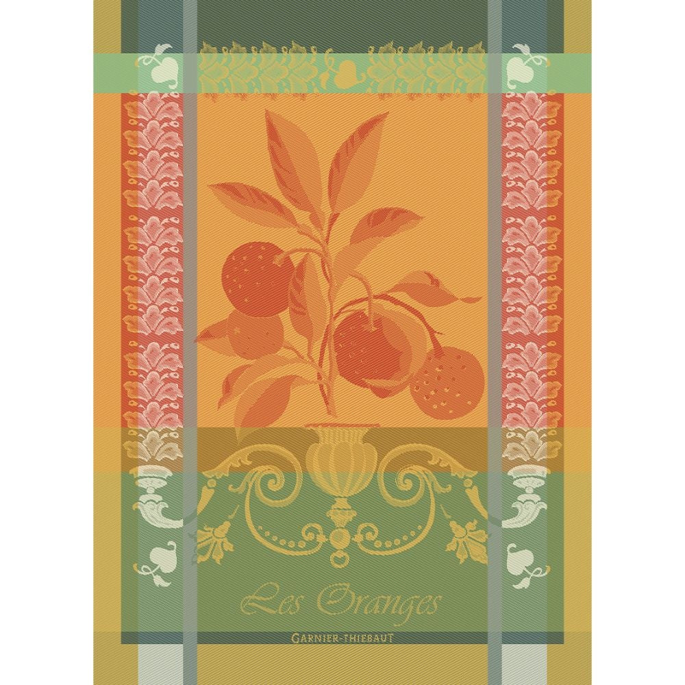 Les Oranges Mandarine Kitchen Towel