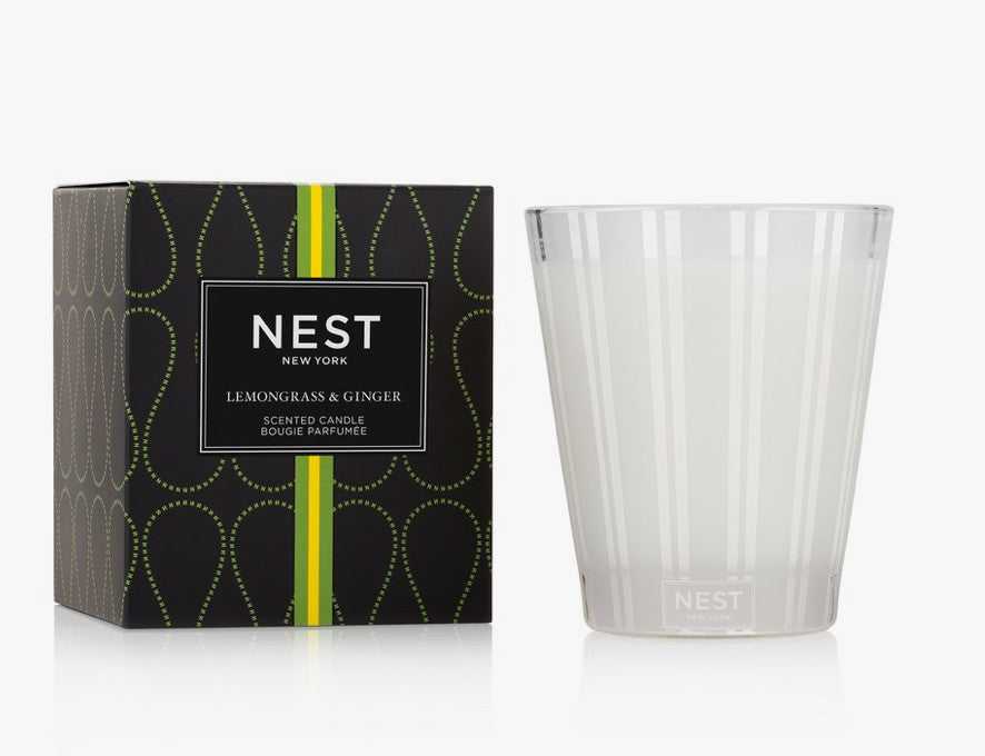 NEST Scented Candle- Lemongrass & Ginger