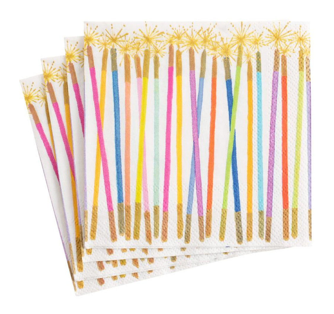 Candles Napkins