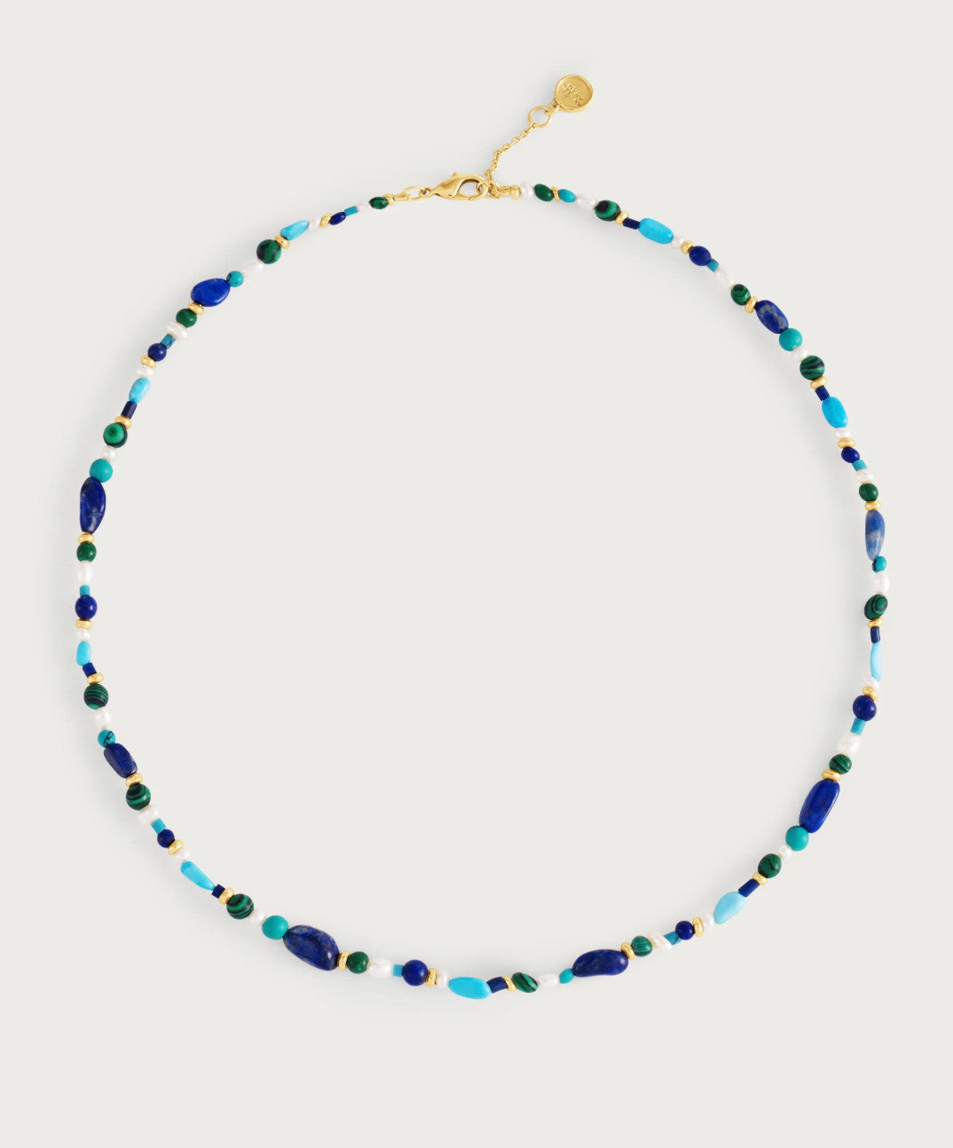 Milos Beaded Necklace, Cool