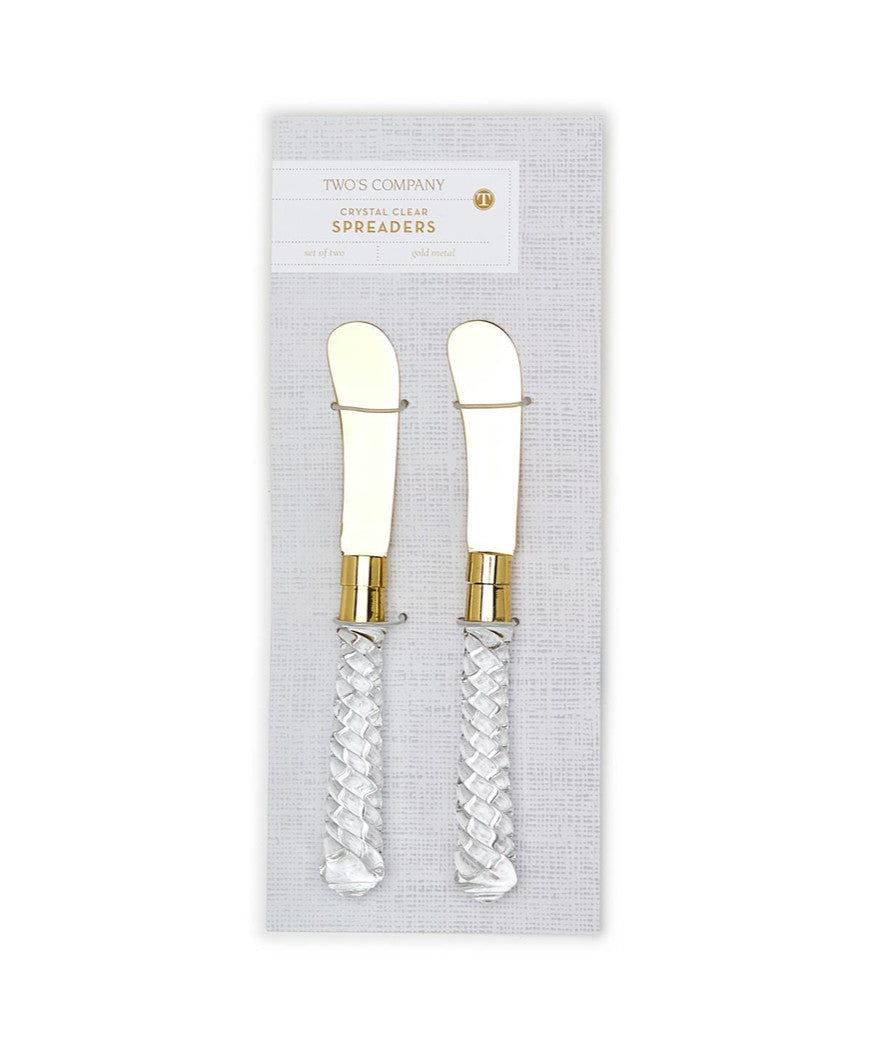 Crystal Clear S/2 Spreader on Gift Card