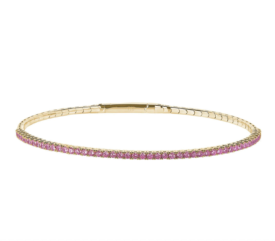 October Birthstone Flex Bracelet-Gold