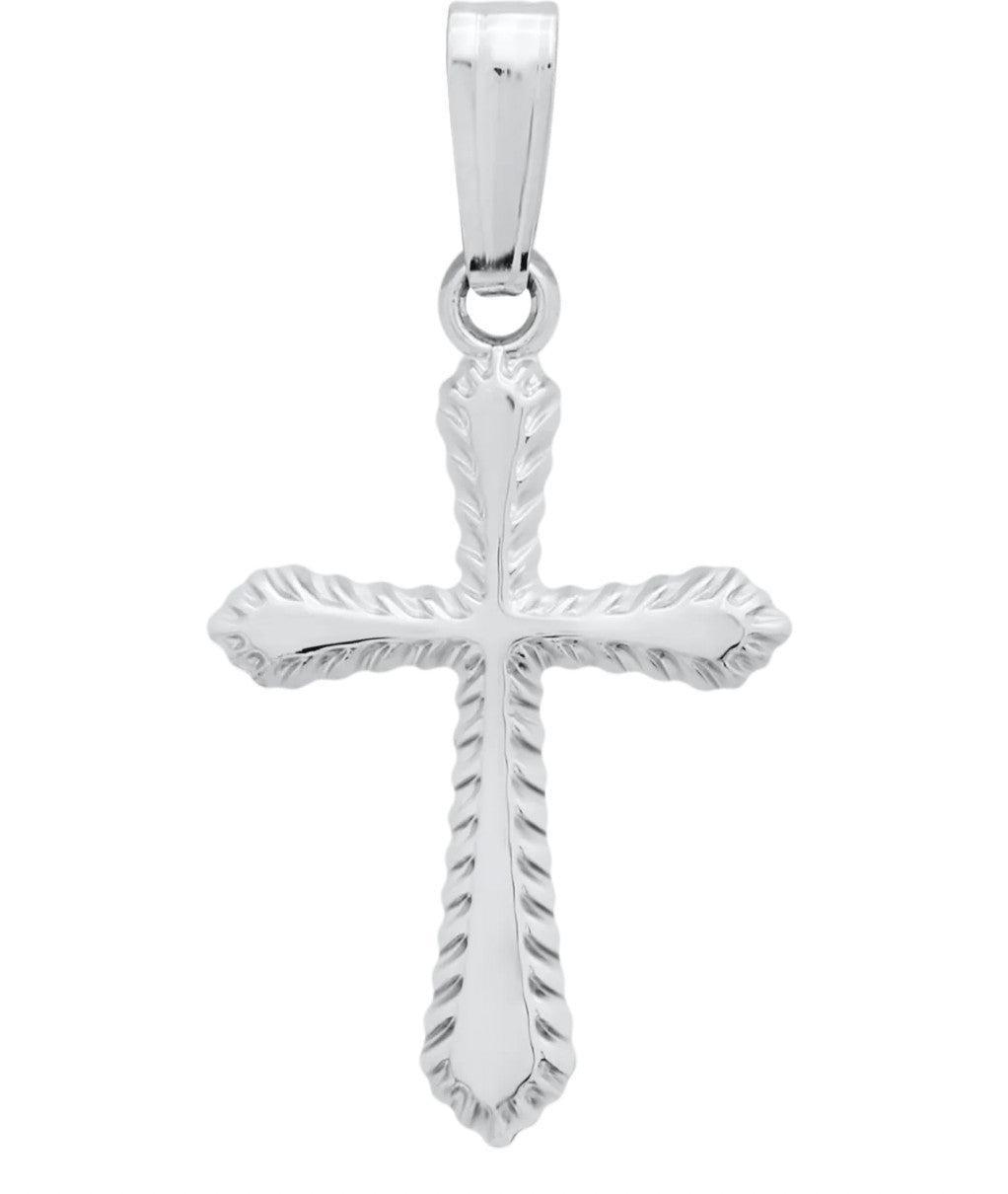 SS Rope Edge Flare Cross