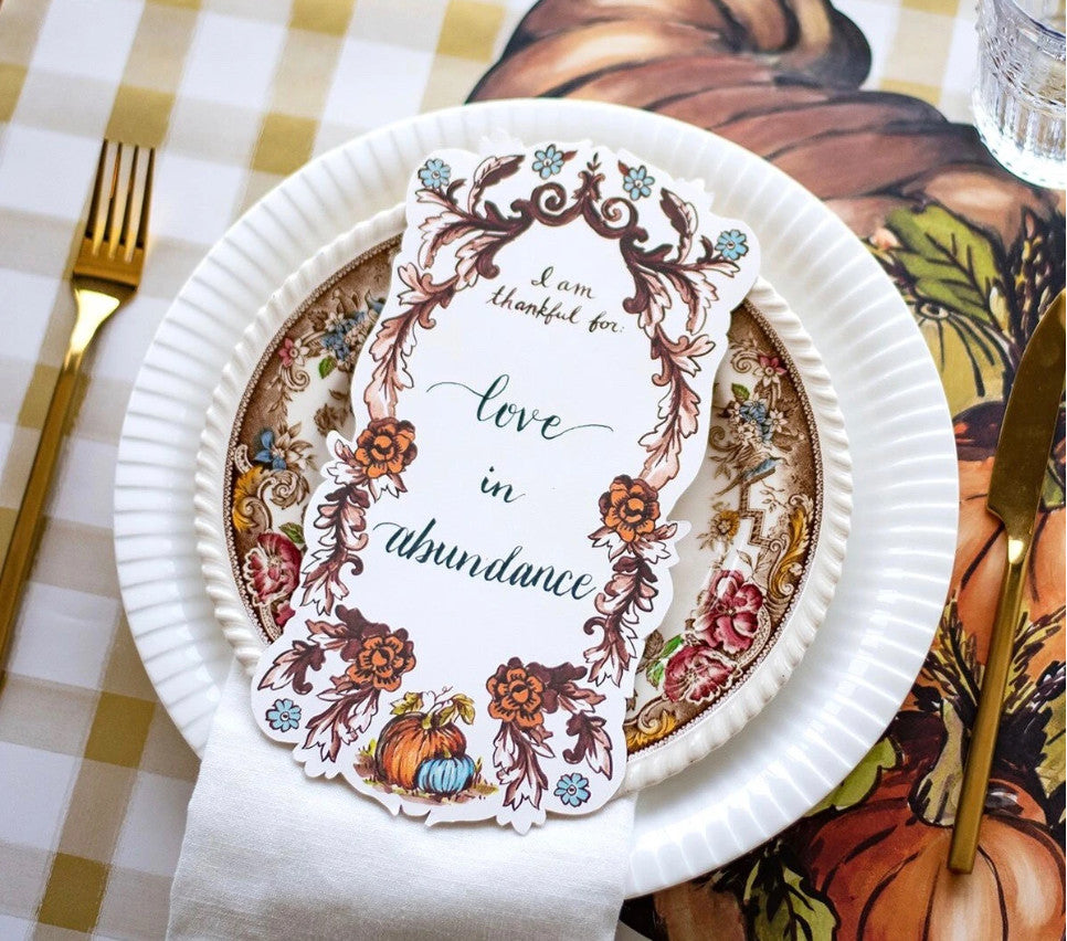 "I Am Thankful For..." Table Accent - Pack of 12