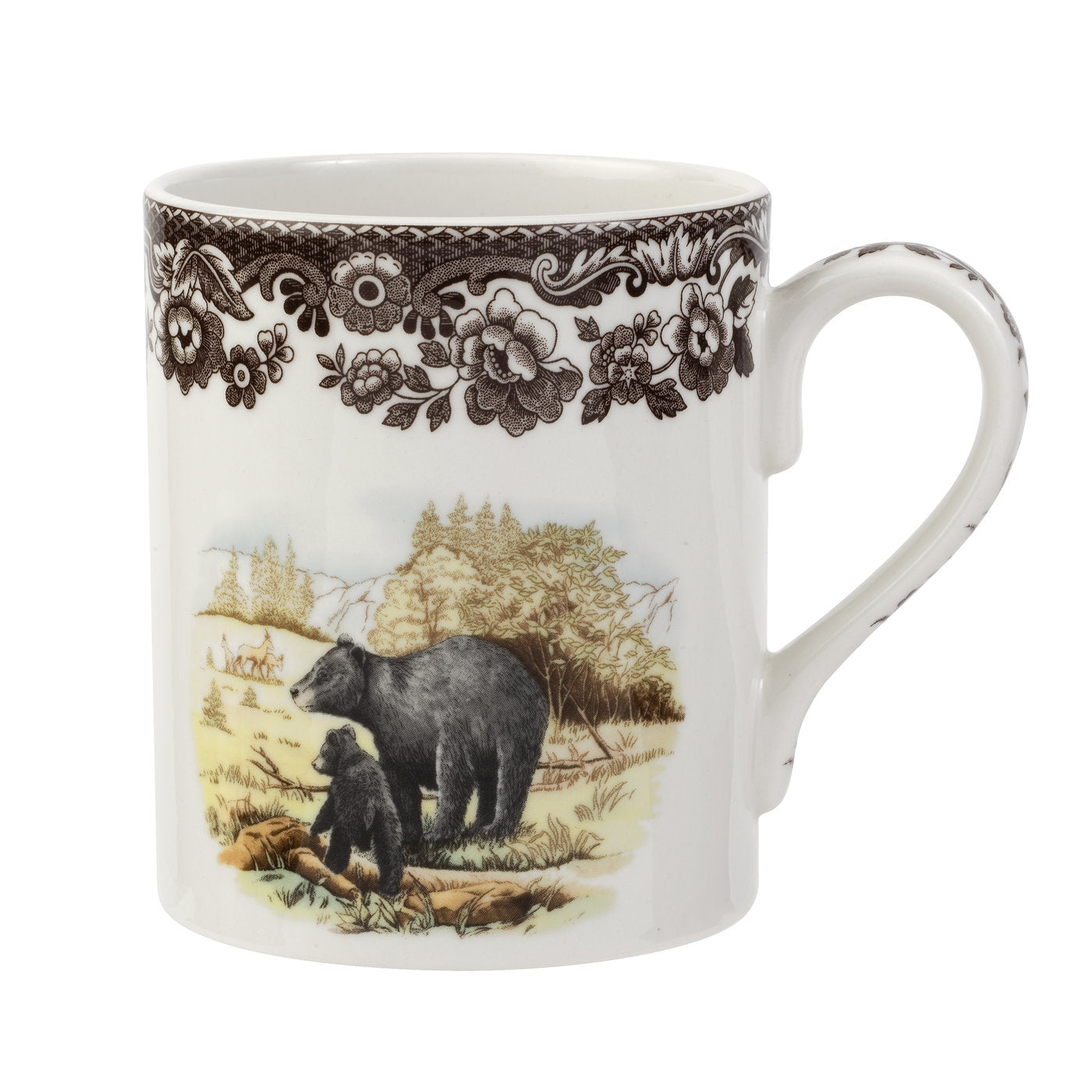 Woodland Beer Mug (Black Bear)