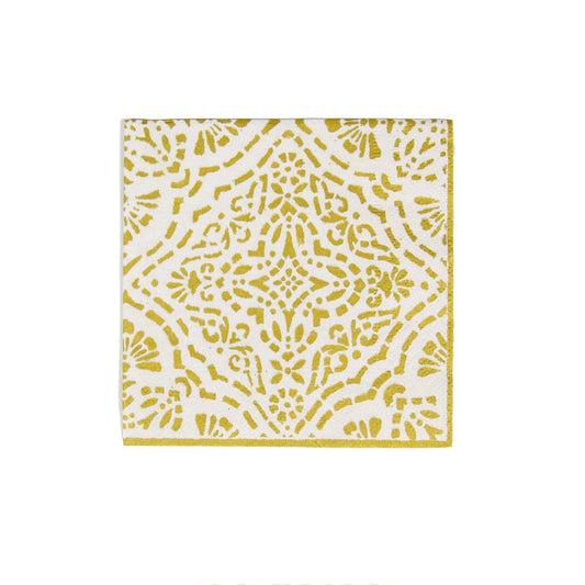 Annika Ivory/gold Napkin Cocktail