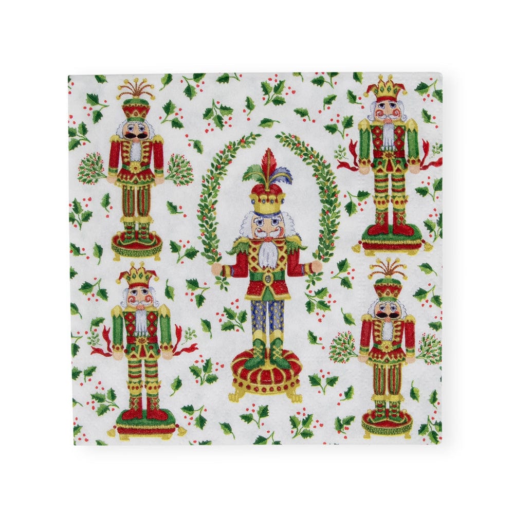 Nutcracker Christmas Cocktail Napkin