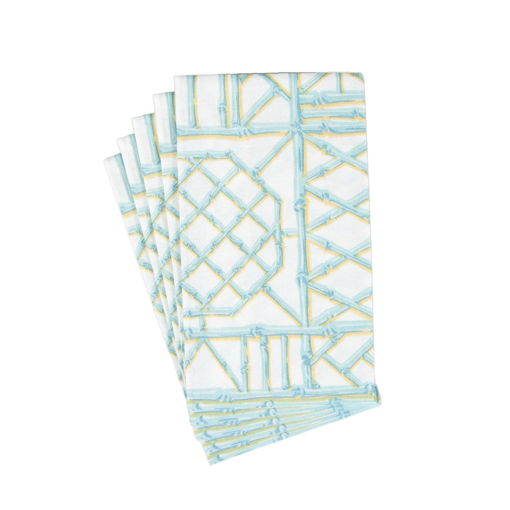Bamboo Screen Robin'S Egg Guest Towels