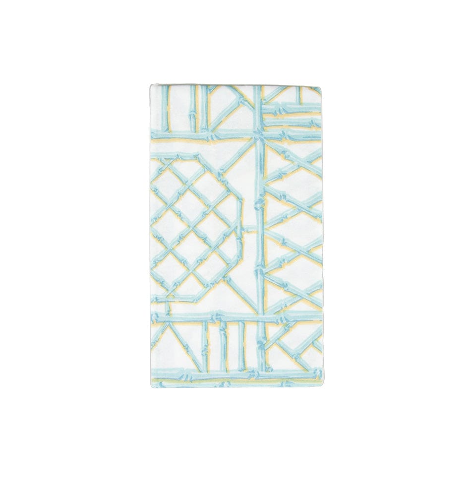 Bamboo Screen Robin'S Egg Guest Towels