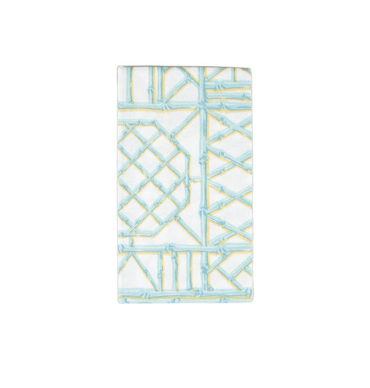 Bamboo Screen Robin'S Egg Guest Towels