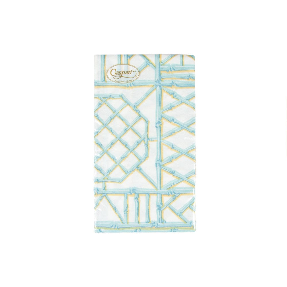 Bamboo Screen Robin'S Egg Guest Towels