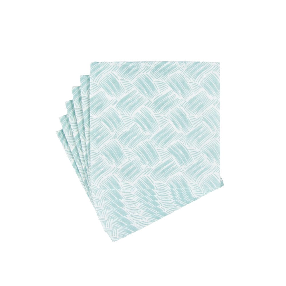 Basketry Mist Paper Linen Cocktail Napkin