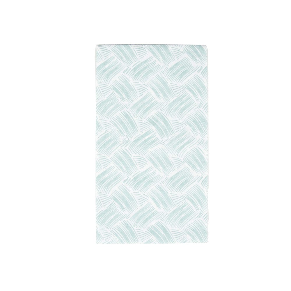 Basketry Mist Paper Linen Guest Towel