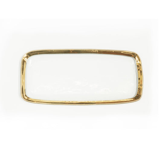 Roman Antique 9 x 20” Rectangular Platter