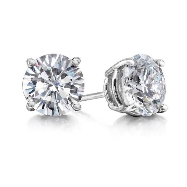.50 TCW Diamond 4-Prong Studs