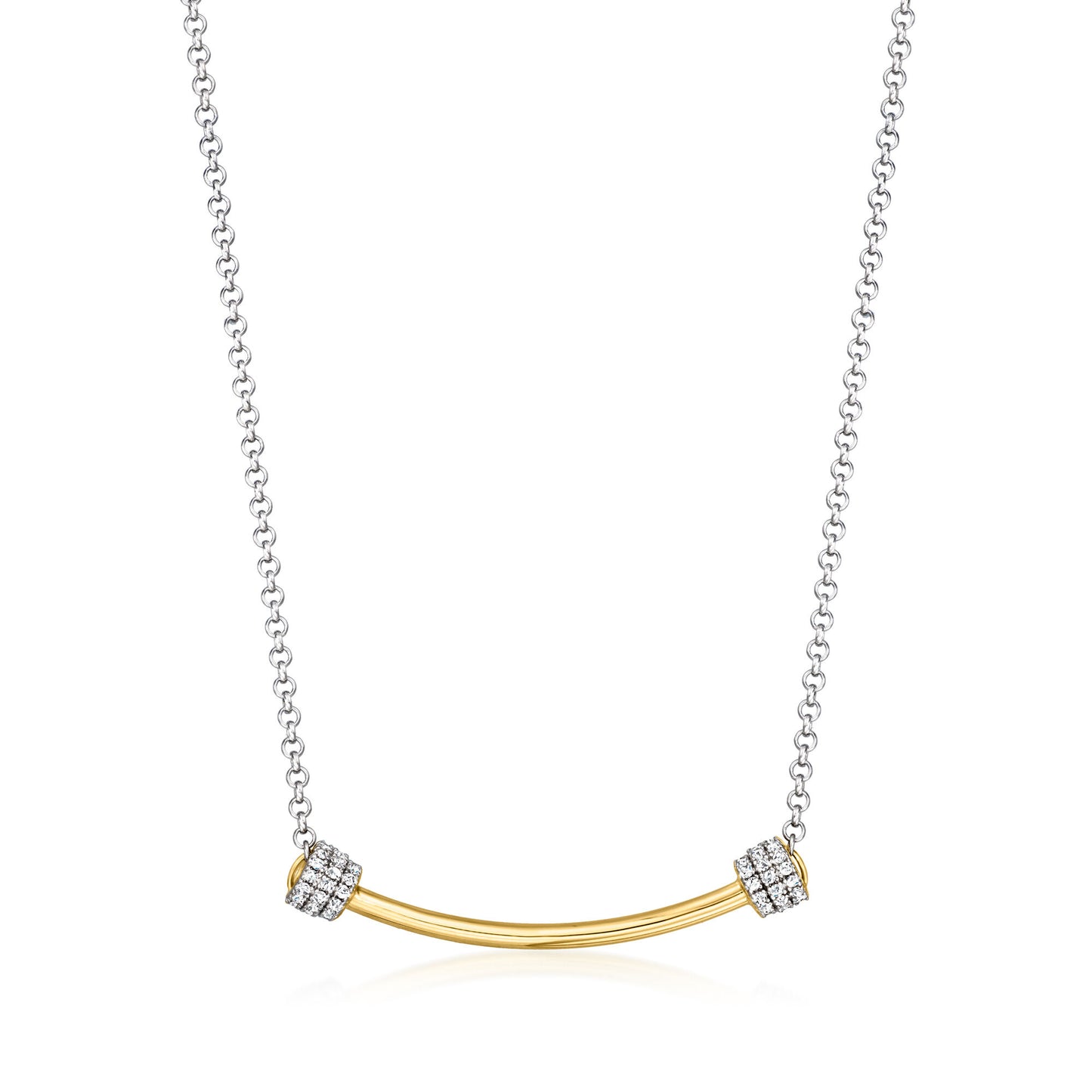 Aurora Gold Bar Necklace