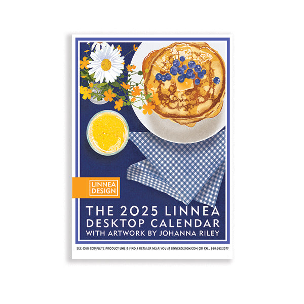 Linnea 2025 Desktop Calendar