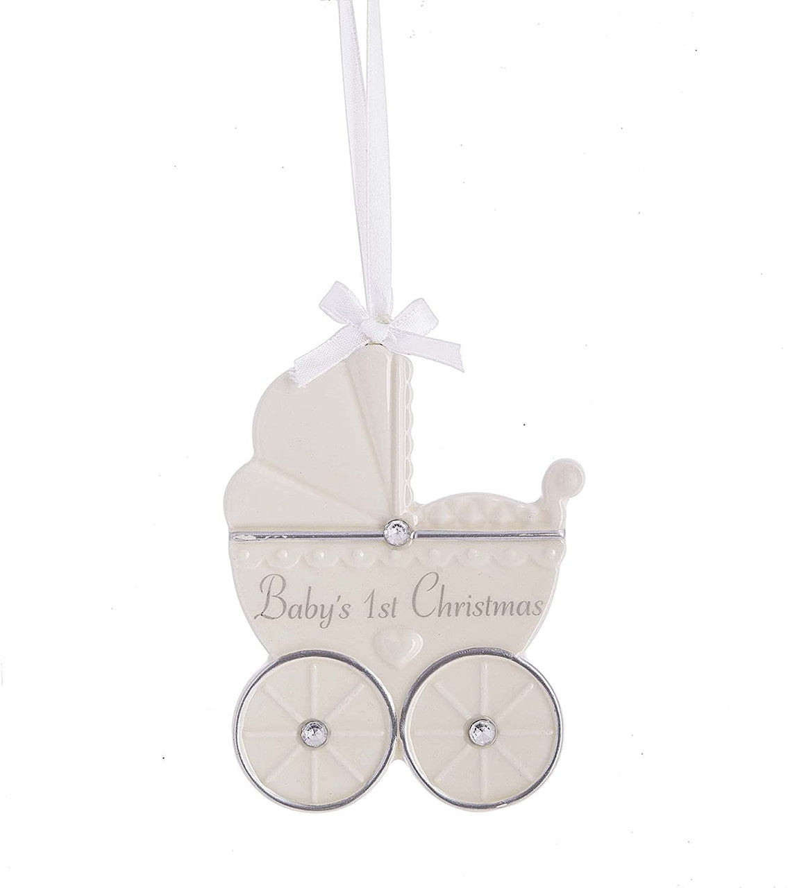 Baby's First Christmas Baby Buggy Ornament