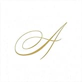 Initial Monogram Cocktail Napkins