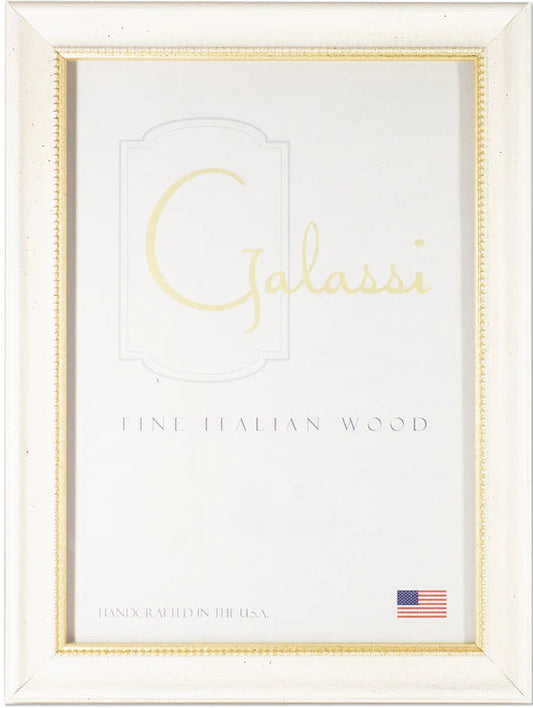 4x6 Vanilla Gold Bead Frame