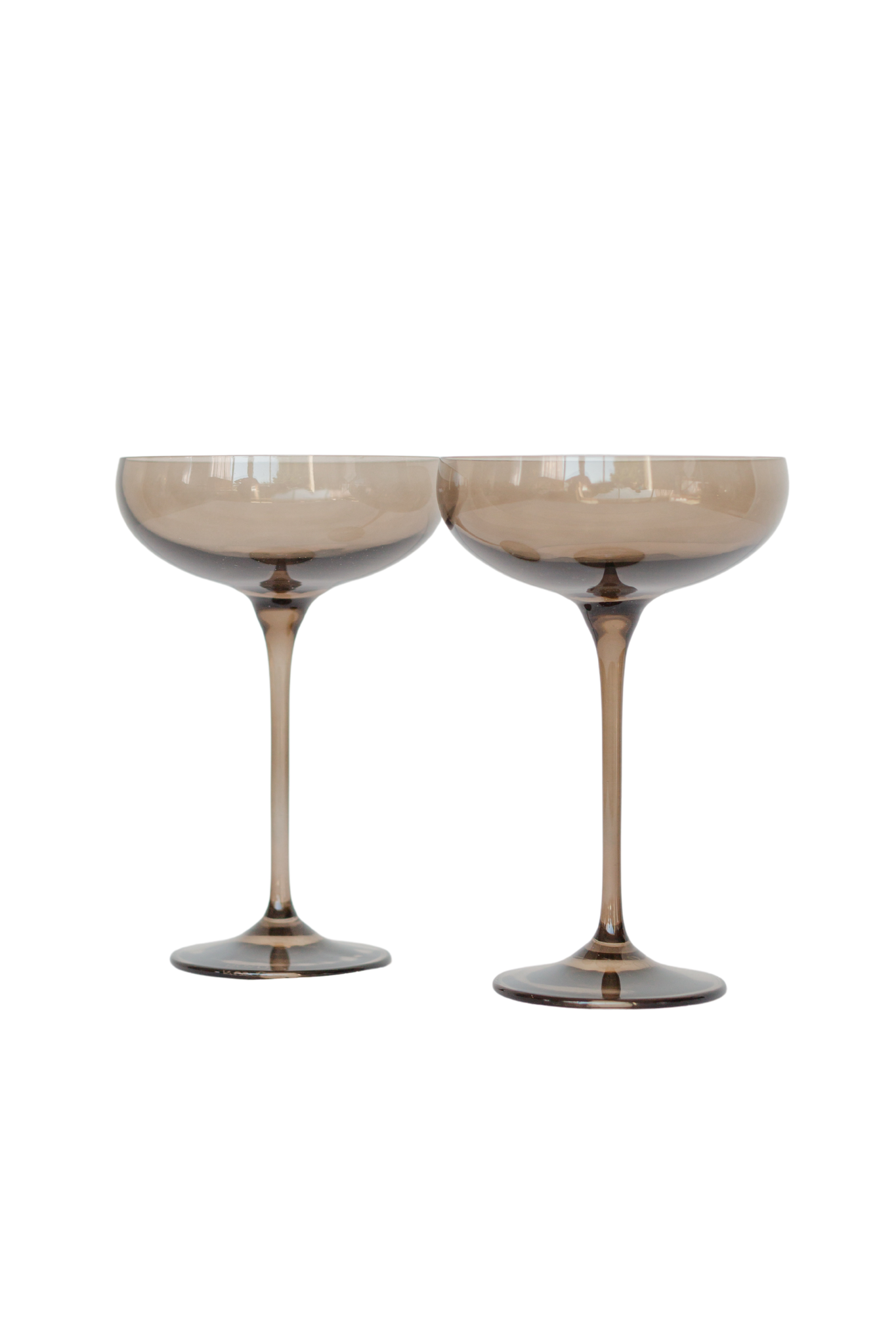 Estelle Champagne Coupe-Gray Smoke