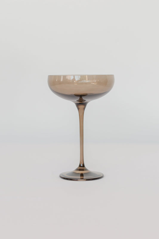 Estelle Champagne Coupe-Gray Smoke