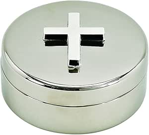 Round Box w/ Cross 2.25"